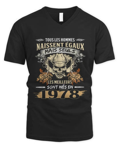 TOUS LES HOMMES NAISSENT ÉGAUX MAIS SEULS LES MEILLEURS SONT NÉS EN Fr1978