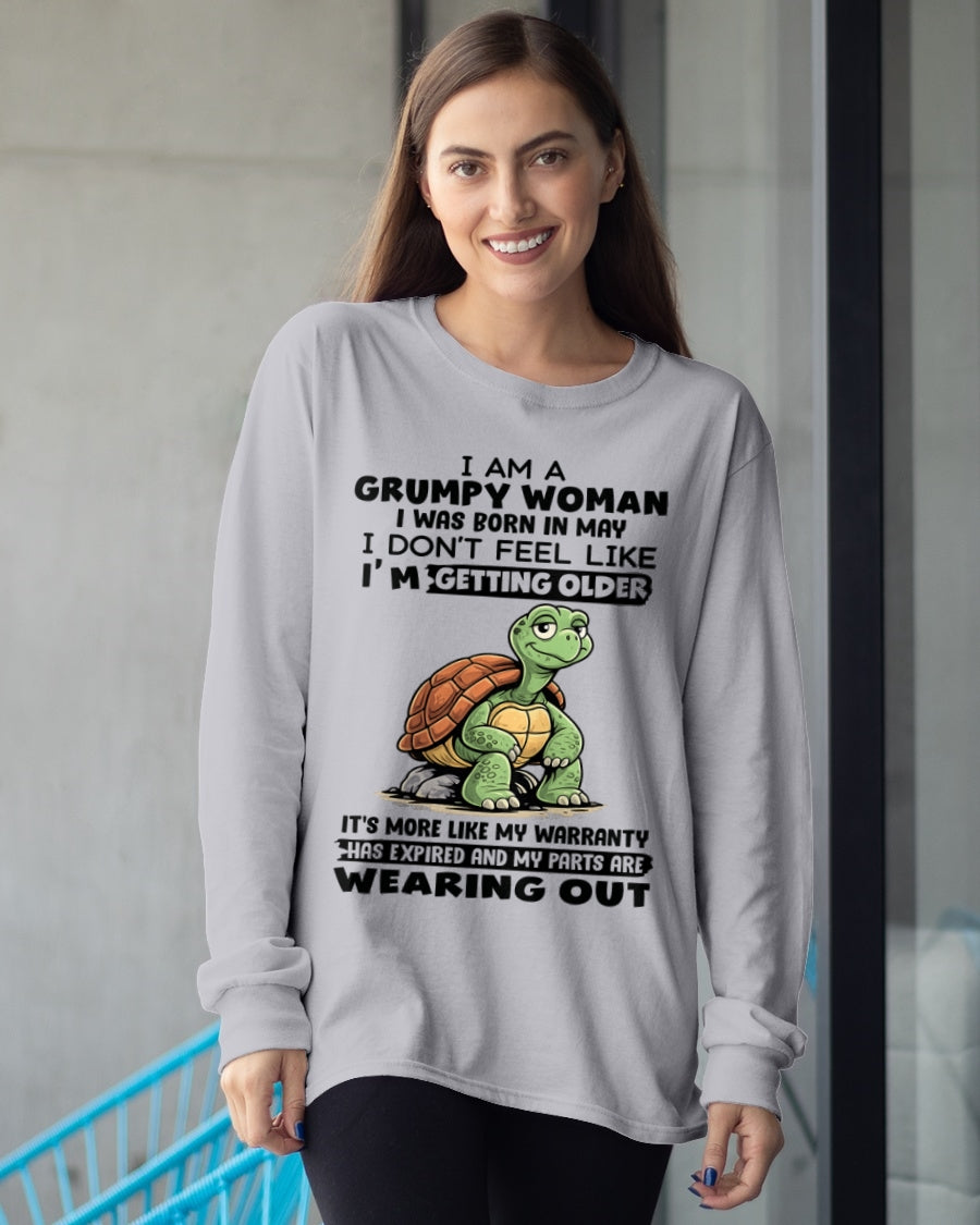 ccdi05 - Funny Grumpy Woman Shirt Born in May – Birthday Gift Idea - FMA (SKU2602-178-05)