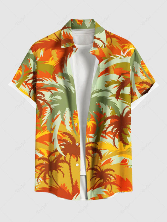 Hawaiian Shirt – 3D Print Hawaiian Shirt – Men’s Oversized Summer Holiday Top