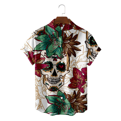 Hawaiian Shirt – Cool Print Hawaiian Shirt – Men’s Casual Summer Cardigan Top