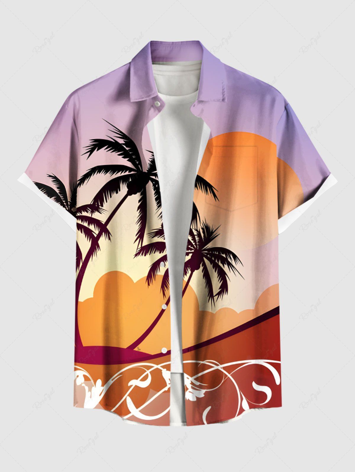 Hawaiian Shirt – 3D Print Hawaiian Shirt – Men’s Oversized Summer Holiday Top