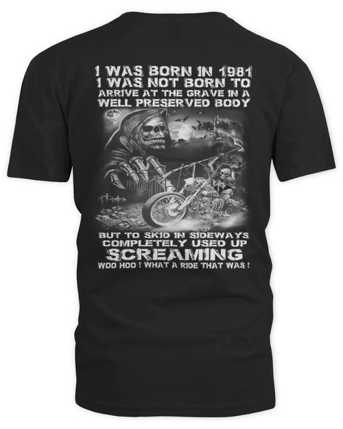 1981 I WAS BORN TO RIDE US1981