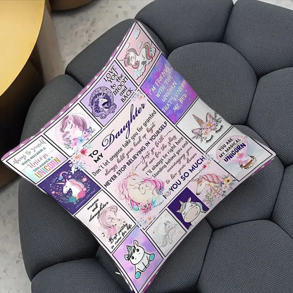 To My Daughter – A Special Gift from Mom - Pillow