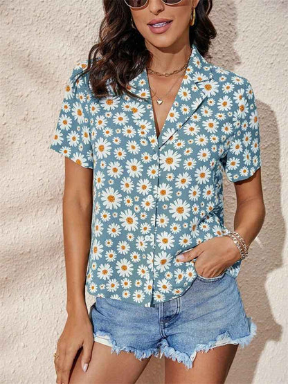 Hawaiian Shirt – Hawaiian Resort Shirt for Women – Short Sleeve