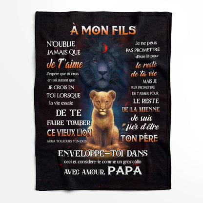 Cadeau Spécial Pour Ton Fils Couverture - De Papa