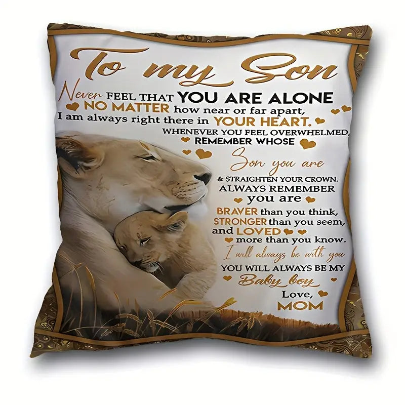 Special Gift For Your Son From Mom - Pillow (SKUP10-120)