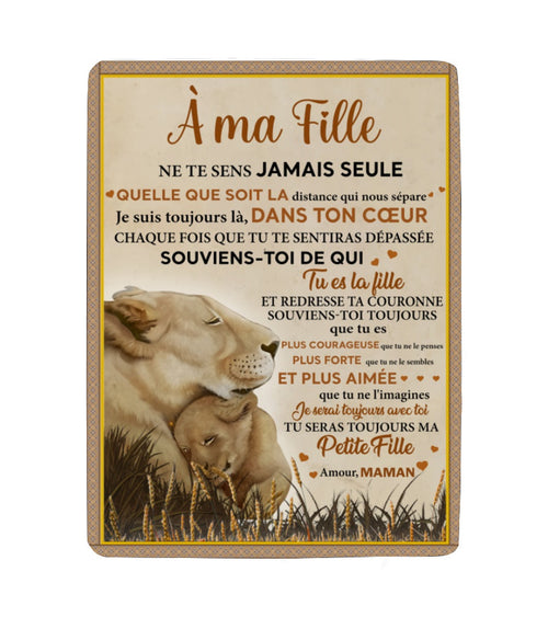 Cadeau Spécial Pour Ta Fille Couverture - De Maman (SKU2604-93)