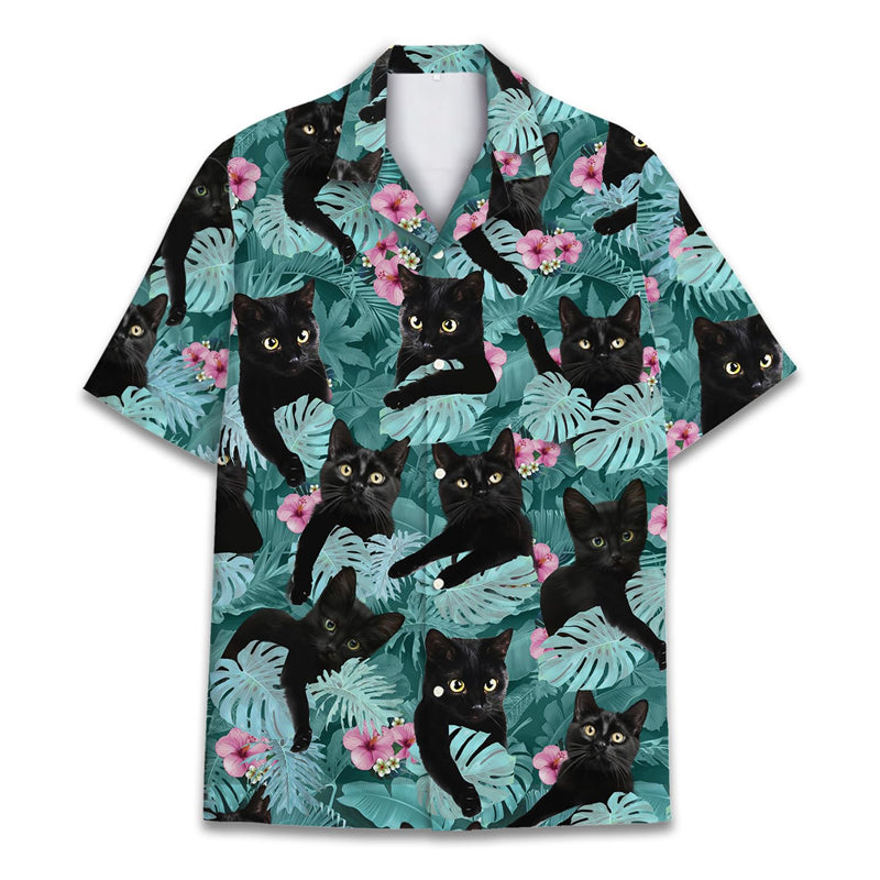 Hawaiian Shirt – Funny Raccoon 3D Hawaiian Short Sleeve Shirt