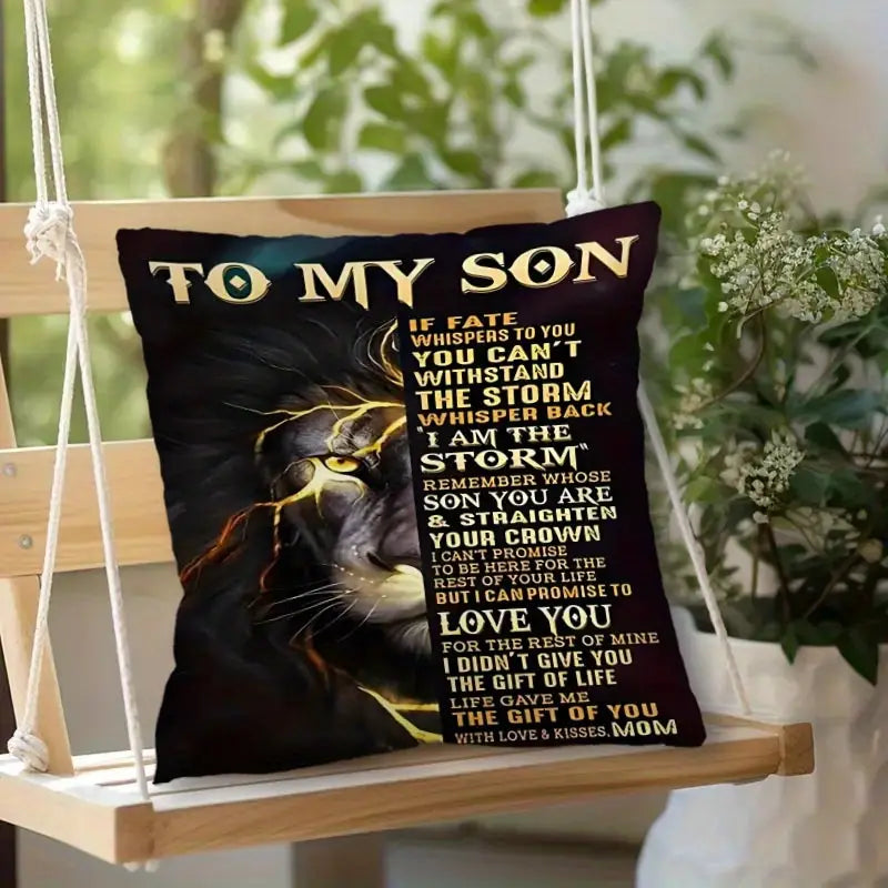 Special Gift For Your Son From Mom- Pillow (SKUP10-111)