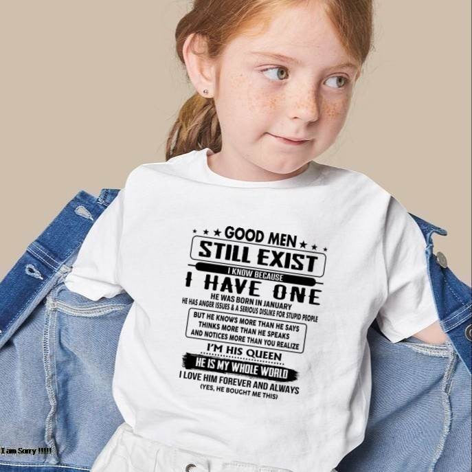 January - Good men Still Exist - gift for your girlfriend, wife from Husband - CCDI01 (SKU-GM-01)