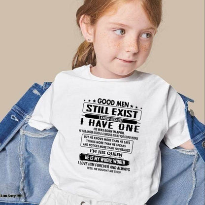 April - Good men Still Exist - gift for your girlfriend, wife from Husband - CCDI04 (SKU-GM-04)