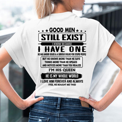 Good men Still Exist - gift for your girlfriend, wife from Husband - CCDI00 (SKU-GMSAU-00)