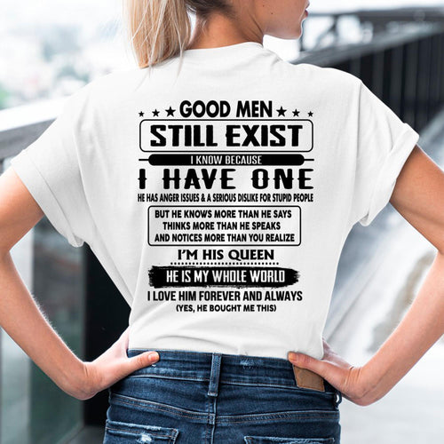 Good men Still Exist - gift for your girlfriend, wife from Husband - CCDI00 (SKU-GMSAU-00)