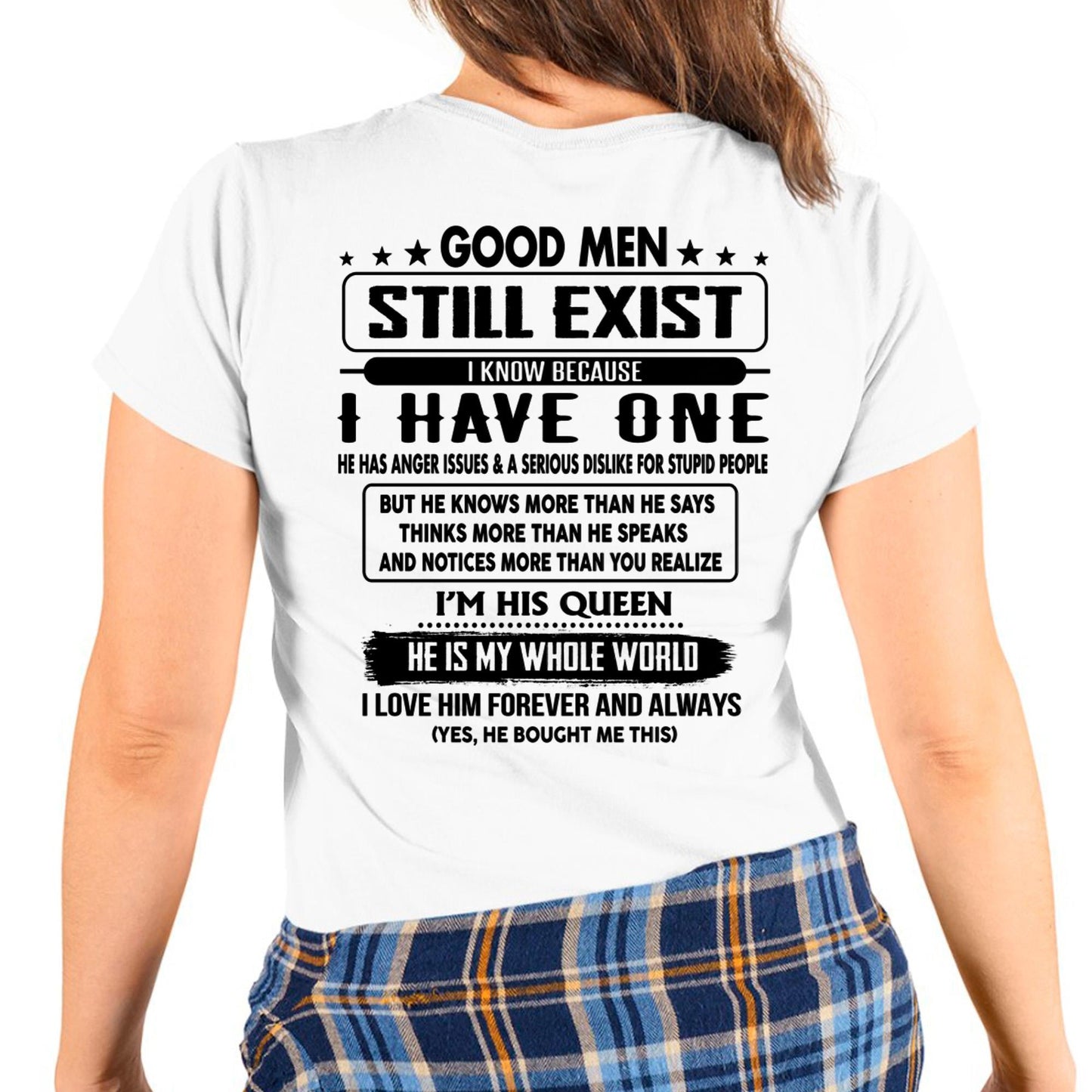 Good men Still Exist - gift for your girlfriend, wife from Husband - CCDI00 (SKU-GMSAU-00)