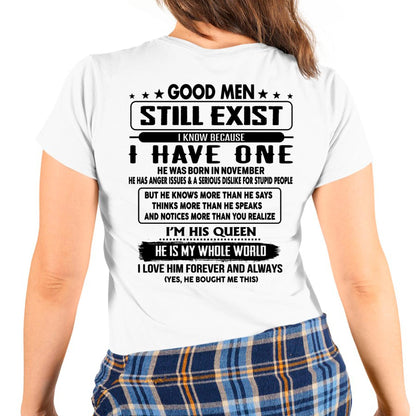 November - Good men Still Exist - gift for your girlfriend, wife from Husband - CCDI11 (SKU-GMSAU-11)