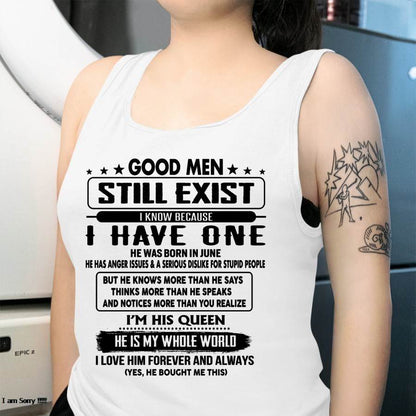 June - Good men Still Exist - gift for your girlfriend, wife from Husband - CCDI06 (SKU-GM-06)