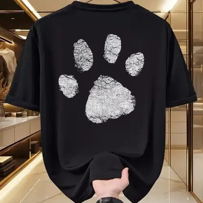 Dog Love Shirt, Dog Lover Gift T-Shirt/Hoodie/Sweatshirt HLT00 - Dog Lovers Long Sleeve Shirt Women Men Paw Print Dog Mom Long Sleeve T-Shirt