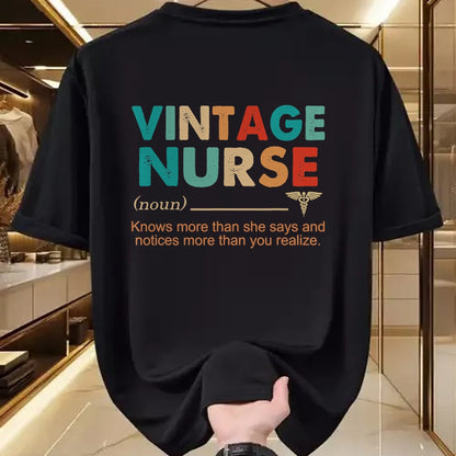 Funny Nurse Shirt, Nurse Unisex T-Shirt/Hoodie/Sweatshirt HLT00 - Vintage nurse T-Shirt