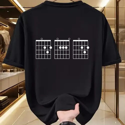 Guitar Lover Shirt, Funny Guitar UnisexT-Shirt/Hoodie/Sweatshirt HLT00 - Dad Guitar Chord T-Shirt