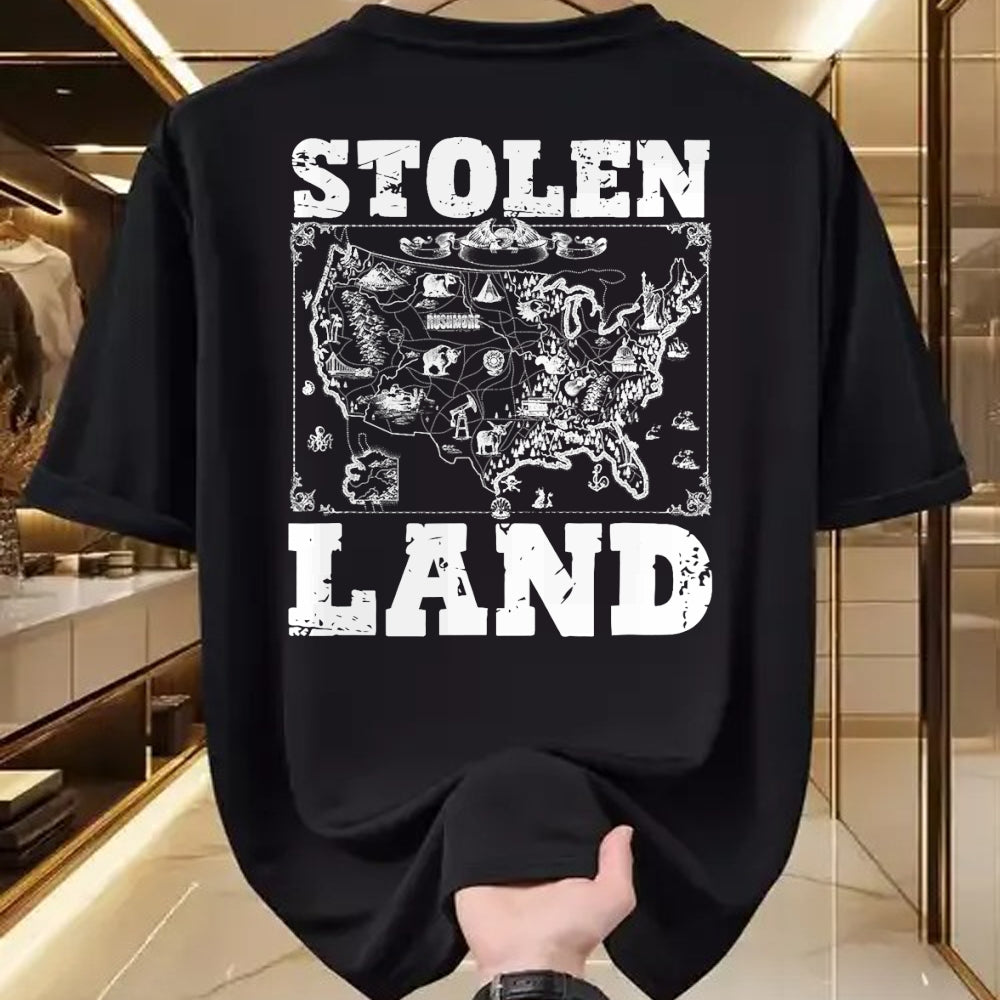 Native American T-Shirts, Vintage Native American Unisex T-Shirt/Hoodie/Sweatshirt HLT00 - Stolen Land Indian Pride Tribes Native American Indigenous