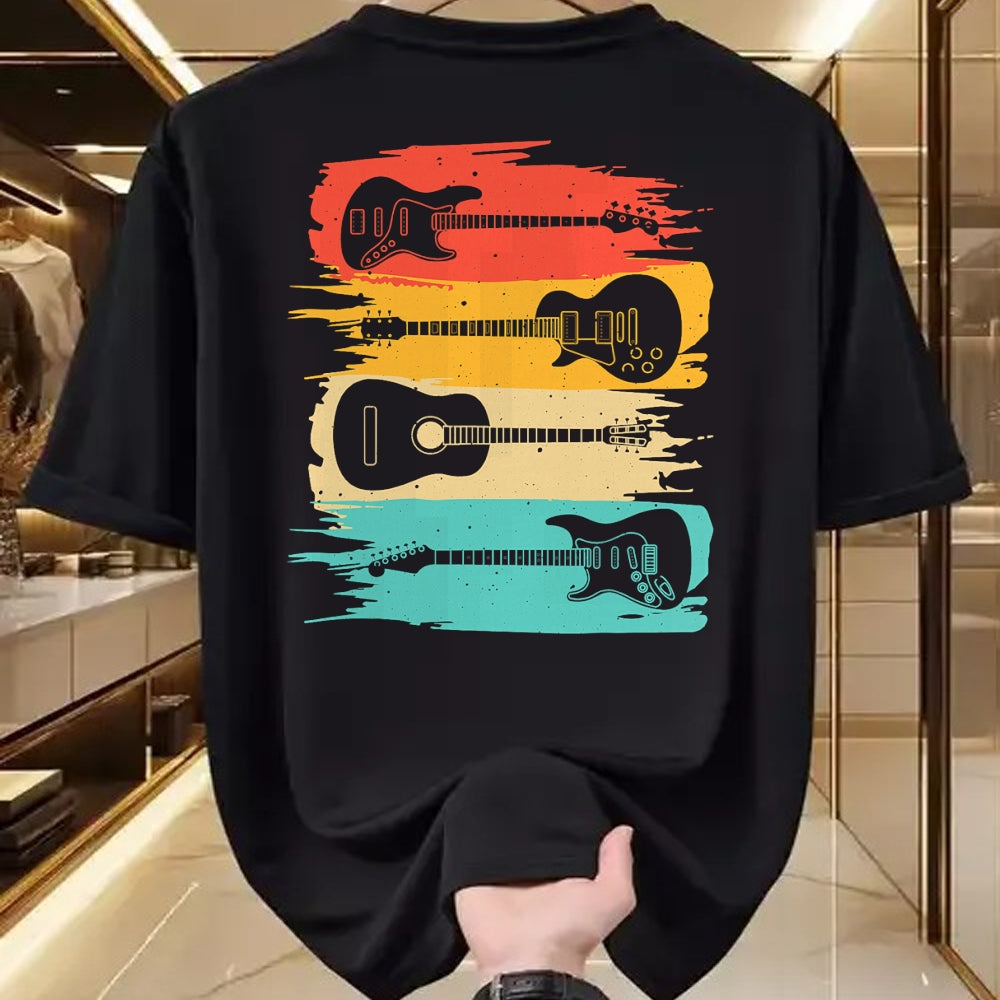 Guitar Lover Shirt, Funny Guitar UnisexT-Shirt/Hoodie/Sweatshirt HLT00 - Vintage Guitar Gift for Men Women Music Band Guitarist Stuff T-Shirt