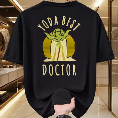 Best Doctor Shirt, Funny Doctor UnisexT-Shirt/Hoodie/Sweatshirt HLT00 - Star Wars Classic Yoda Best Doctor Jedi Vintage Chibi Yoda T-Shirt