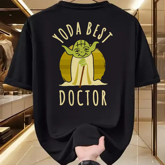 Best Doctor Shirt, Funny Doctor UnisexT-Shirt/Hoodie/Sweatshirt HLT00 - Star Wars Classic Yoda Best Doctor Jedi Vintage Chibi Yoda T-Shirt