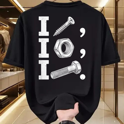 Best Mechanic Life Shirt, Funny Mechanic UnisexT-Shirt/Hoodie/Sweatshirt HLT00 - I Screw I Nut I Bolt Funny Handyman Mechanic Tool Humor Joke T-Shirt