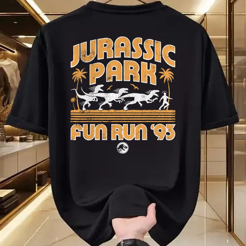 Best Dinosaur Lover Shirt, Funny Dinosaur UnisexT-Shirt/Hoodie/Sweatshirt HLT00 - Jurassic Park Fun Run _93 T-Shirt