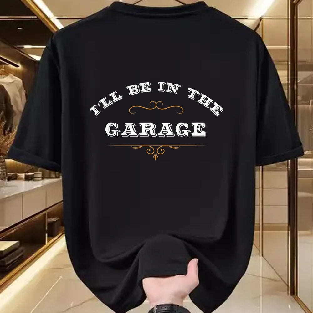 Best Mechanic Life Shirt, Funny Mechanic UnisexT-Shirt/Hoodie/Sweatshirt HLT00 - Gift of A Handyman I'll Be in The Garage T-Shirt - Men's Unisex Black Short Sleeve Classic Fit T-Shi