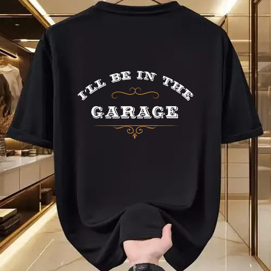 Best Mechanic Life Shirt, Funny Mechanic UnisexT-Shirt/Hoodie/Sweatshirt HLT00 - Gift of A Handyman I'll Be in The Garage T-Shirt - Men's Unisex Black Short Sleeve Classic Fit T-Shi
