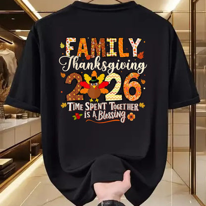 Best Thanksgiving Family Shirt , Funny Thanksgiving UnisexT-Shirt/Hoodie/Sweatshirt HLT00 - Family Thanksgiving 2026 Thanksgiving Crew Matching Group T-Shirt (1)