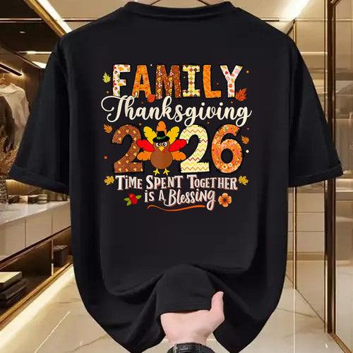 Best Thanksgiving Family Shirt , Funny Thanksgiving UnisexT-Shirt/Hoodie/Sweatshirt HLT00 - Family Thanksgiving 2026 Thanksgiving Crew Matching Group T-Shirt (1)