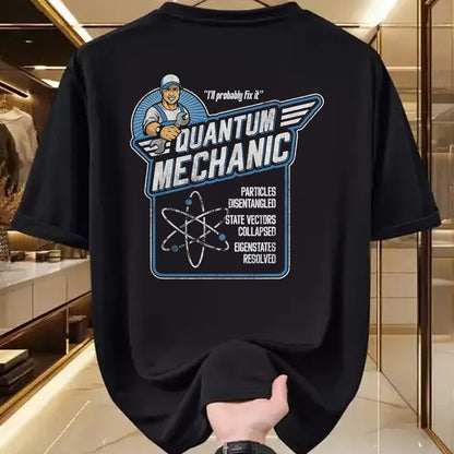Best Mechanic Life Shirt, Funny Mechanic UnisexT-Shirt/Hoodie/Sweatshirt HLT00 - Quantum Mechanics, Funny Subatomic Physics Pun, Science T-Shirt