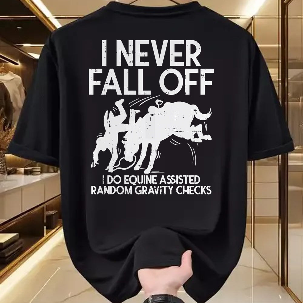 Best Horse Lover Shirt , Funny Horse UnisexT-Shirt/Hoodie/Sweatshirt HLT00 - Never Fall Off Horse Funny Horseback Riding Equestrian Gift T-Shirt