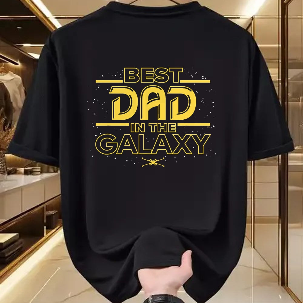 Gift for Dad Shirt, Funny Dad Unisex T-Shirt/Hoodie/Sweatshirt HLT00 – Star Wars Best Dad in the Galaxy Birthday Father’s Day T-Shirt