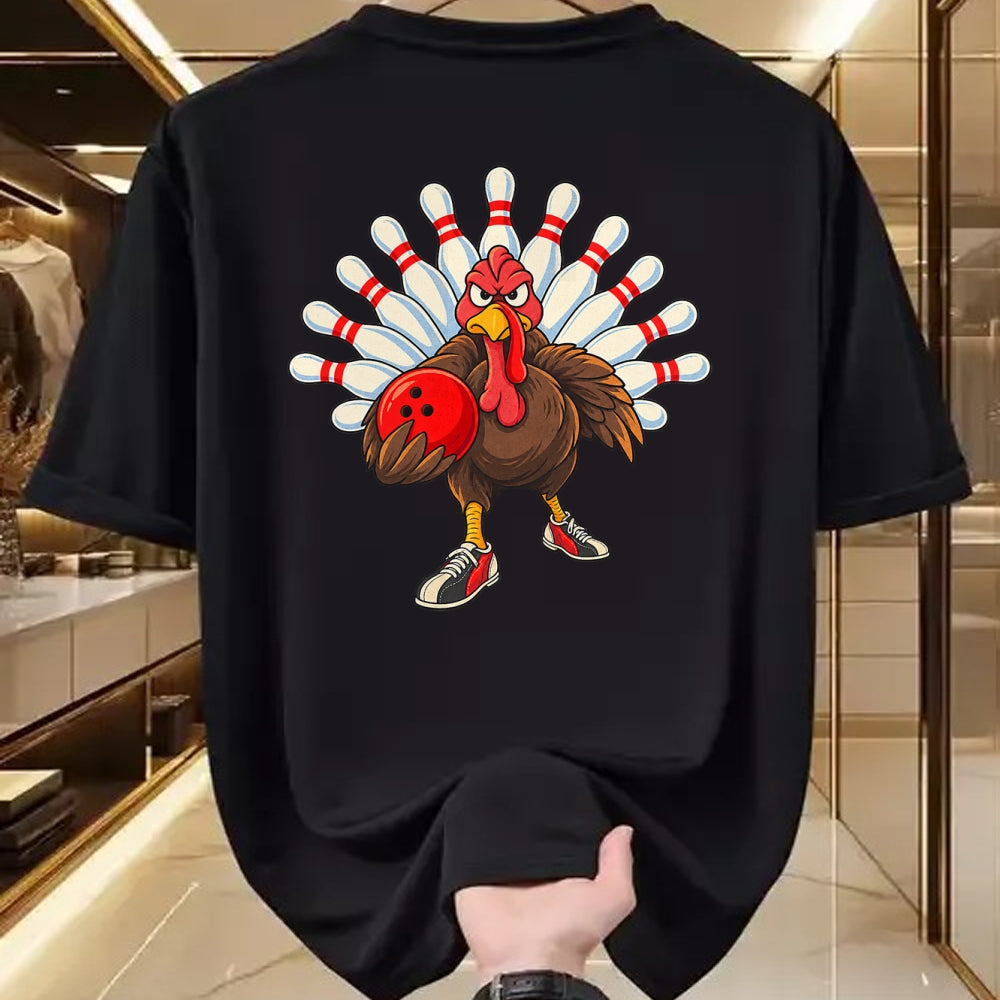 Best Thanksgiving Family Shirt , Funny Thanksgiving UnisexT-Shirt/Hoodie/Sweatshirt HLT00 - Funny Turkey Bowling Happy Thanksgiving Men Women Kids Boys T-Shirt