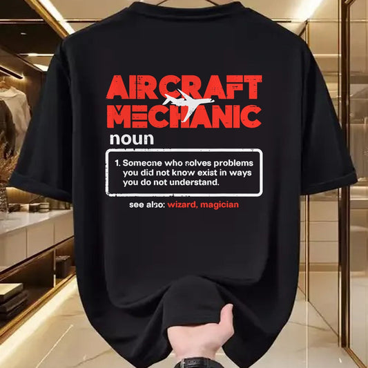 Best Mechanic Life Shirt, Funny Mechanic UnisexT-Shirt/Hoodie/Sweatshirt HLT00 - Aircraft Mechanic Definition Airplane Technician Men Women T-Shirt