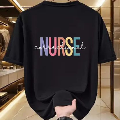 Funny Nurse Shirt, Nurse Unisex T-Shirt/Hoodie/Sweatshirt HLT00 - Correctional Nurse Forensic Nurse Corrections Nursing T-Shirt