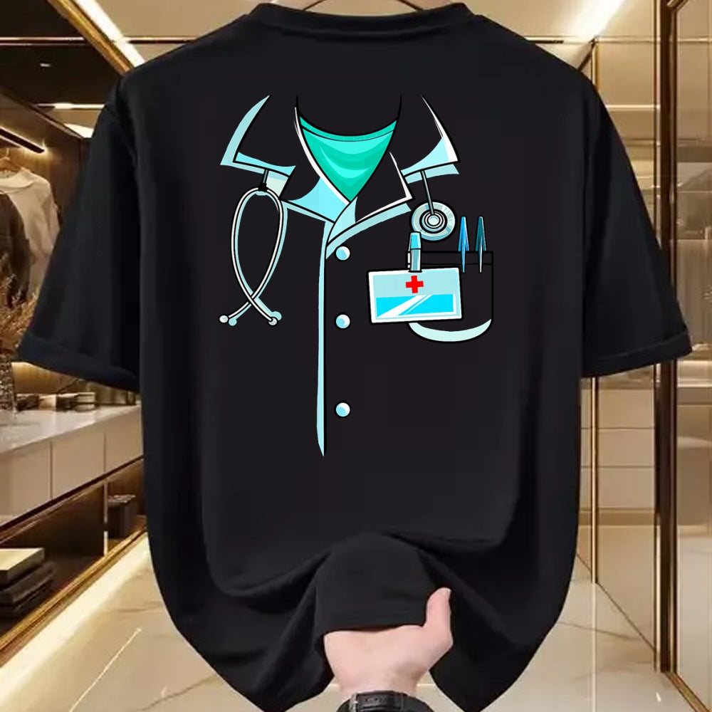 Best Doctor Shirt, Funny Doctor UnisexT-Shirt/Hoodie/Sweatshirt HLT00 - Doctor Costume Halloween White Lab Coat Men Women Kids T-Shirt