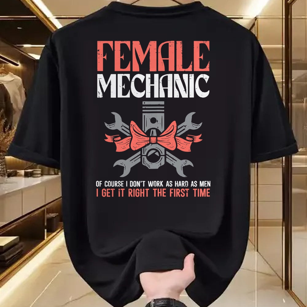 Best Mechanic Life Shirt, Funny Mechanic UnisexT-Shirt/Hoodie/Sweatshirt HLT00 - Female Mechanic Funny Car Auto Garage Women Mom T-Shirt