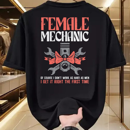 Best Mechanic Life Shirt, Funny Mechanic UnisexT-Shirt/Hoodie/Sweatshirt HLT00 - Female Mechanic Funny Car Auto Garage Women Mom T-Shirt