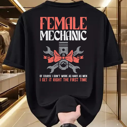 Best Mechanic Life Shirt, Funny Mechanic UnisexT-Shirt/Hoodie/Sweatshirt HLT00 - Female Mechanic Funny Car Auto Garage Women Mom T-Shirt