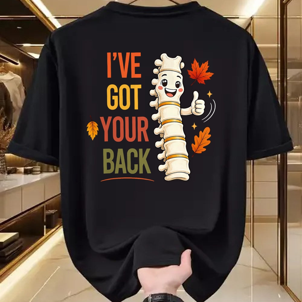 Best Doctor Shirt, Funny Doctor UnisexT-Shirt/Hoodie/Sweatshirt HLT00 - I've Got Your Back Spine Adjustment Chiropractor Fall Autumn T-Shirt