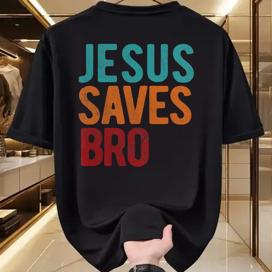 Christian Tee, Christian Faith Unisex T-Shirt/Hoodie/Sweatshirt HLT00 - Jesus Saves Bro Christian Religious Jesus T-Shirt