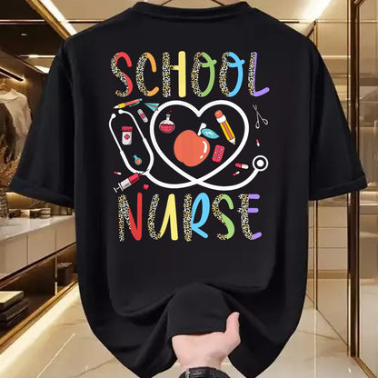 Funny Nurse Shirt, Nurse Unisex T-Shirt/Hoodie/Sweatshirt HLT00 - School Nurse Appreciation Nursing Nurse Day & Nurse Week T-Shirt