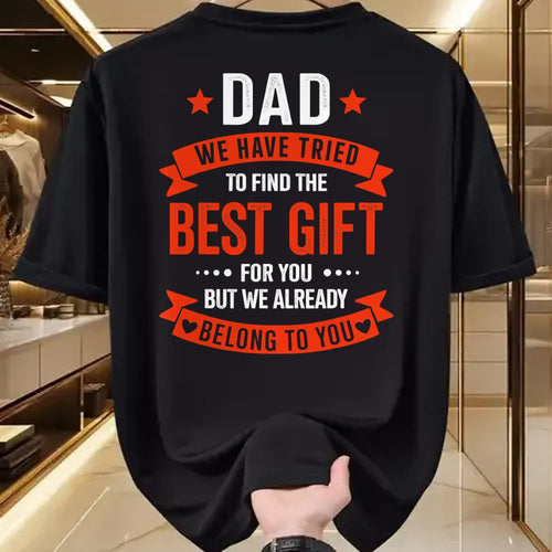 Gift for Dad Shirt, Funny Dad Unisex T-Shirt/Hoodie/Sweatshirt HLT00 – Dad best gift from kids for fathers day christmas birthday T-Shirt