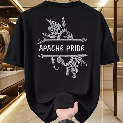 Native American T-Shirts, Vintage Native American Unisex T-Shirt/Hoodie/Sweatshirt HLT00 - Apache Pride Indian Native American Roots
