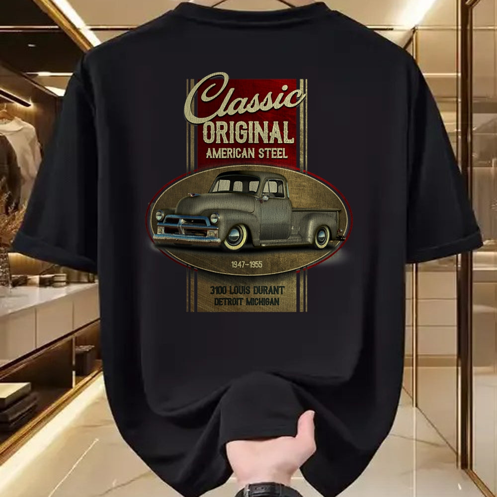 Best Thanksgiving Family Shirt , Funny Thanksgiving UnisexT-Shirt/Hoodie/Sweatshirt HLT00 - Vintage Classic Original American Old Pickup Truck 1940s Car T-Shirt