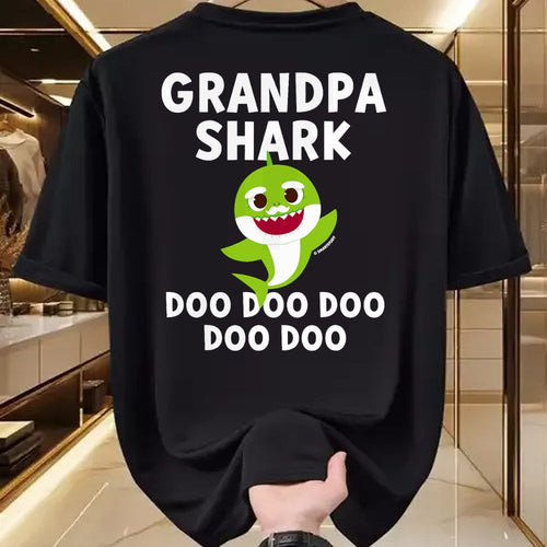 Best Grandpa Shirt, Proud Grandpa Unisex T-Shirt/Hoodie/Sweatshirt HLT00 - Pinkfong Grandpa Shark Official T-shirt T-Shirt (1)